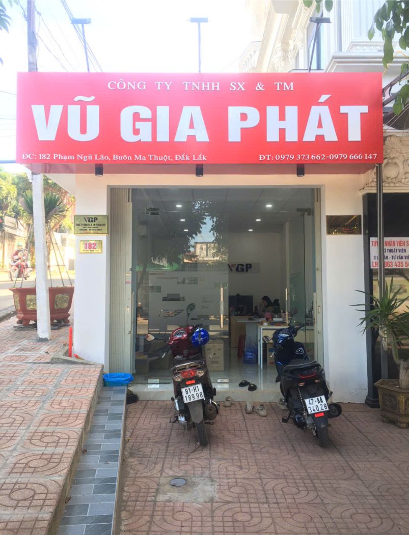 Kho tấm nhựa Vũ Gia Phát ở Đắk Lắk